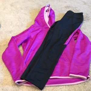 Cute Danskin hoodie and leggings